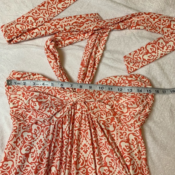 Soma Halter Tie Dress Medium - Picture 4 of 7